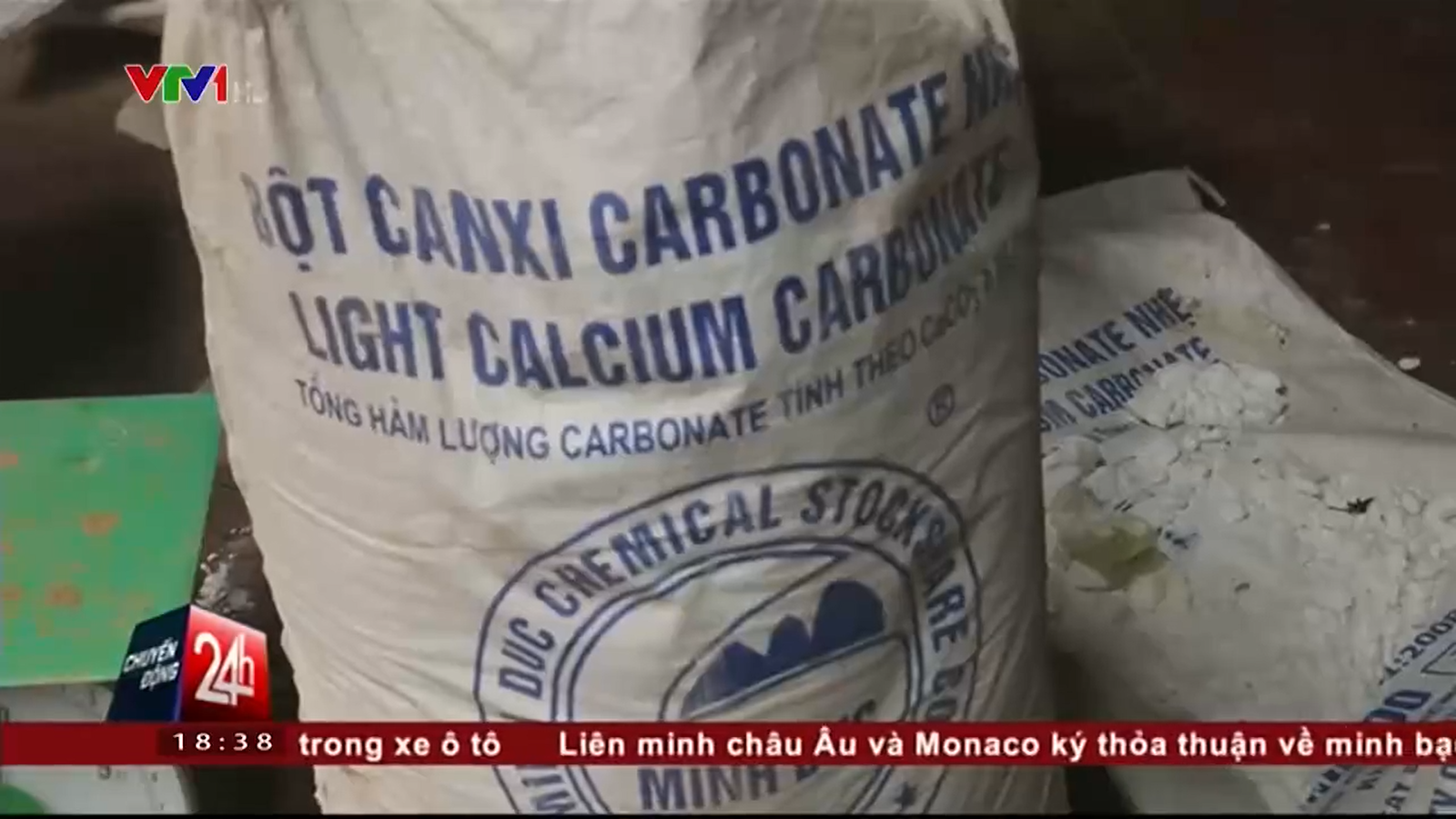 Bột Canxi cacbonat được sử dụng sản xuất nhang