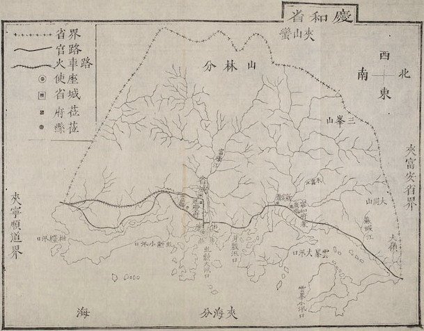 Bản đồ Khánh Hòa thời Nguyễn