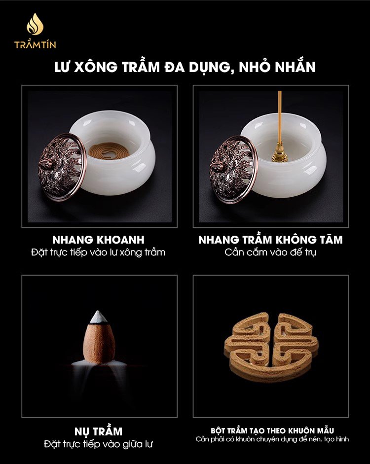 sử dụng lư ngọc