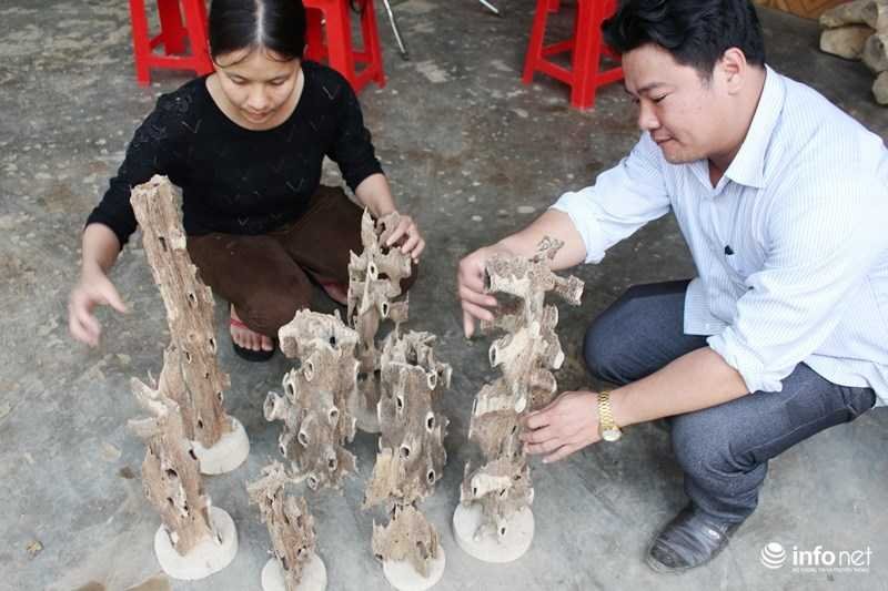 Ghé thăm làng nghề chế tác dó bầu làm trầm cảnh