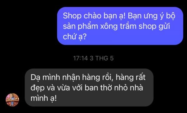 Feedback lu xong tram