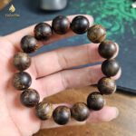 TTA36024 – Vòng trầm chìm tròn hạt 14mm Malaysia 25.15g