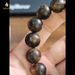 Vân dầu chuỗi trầm hương tròn chìm nước